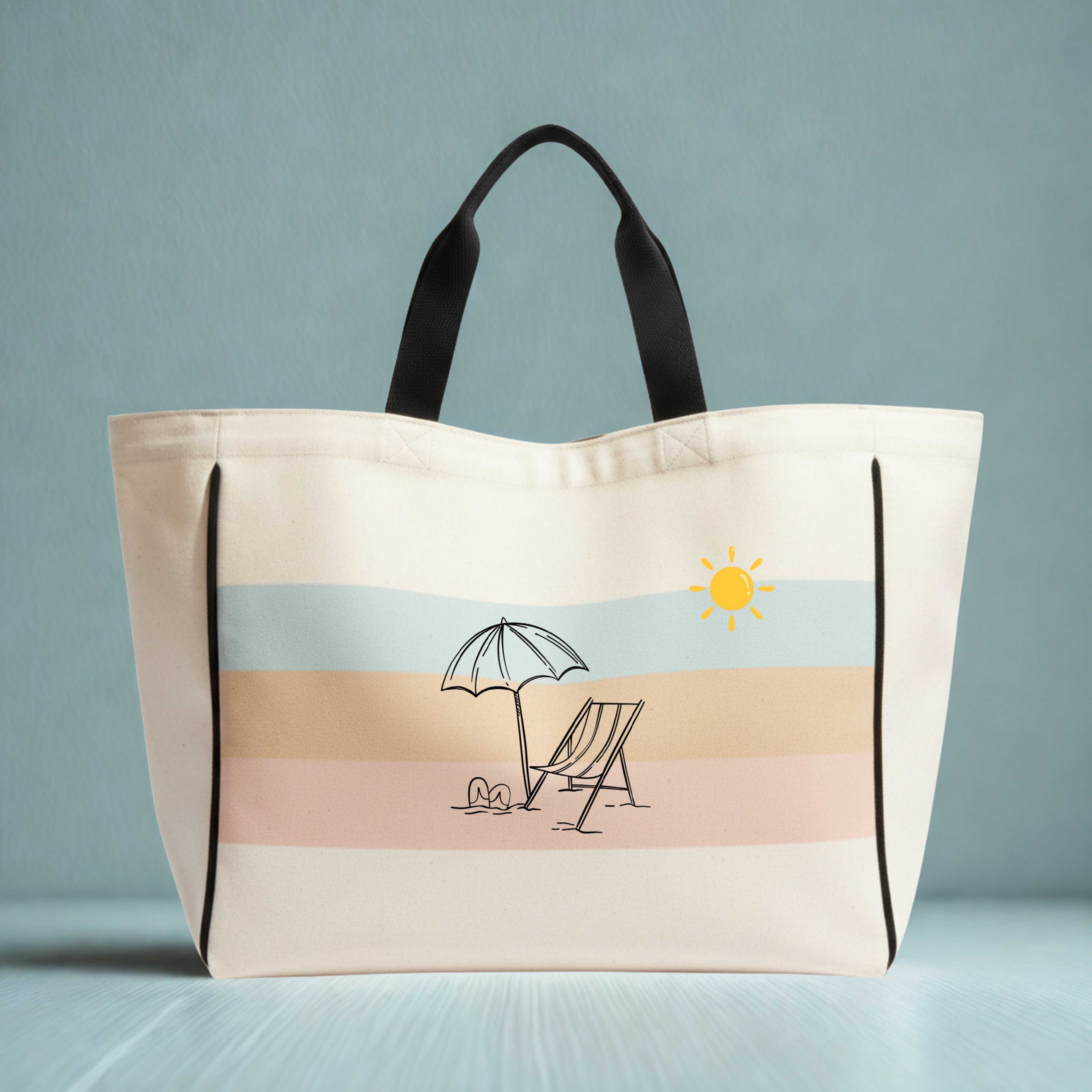 Cotton beach bag TC-006